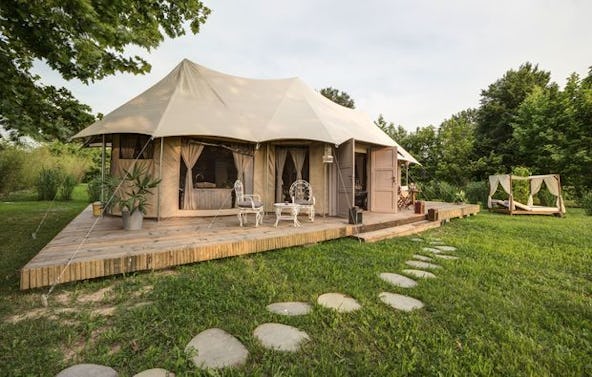Glamping in Mirano, Venedig für 2 (1 Nacht)