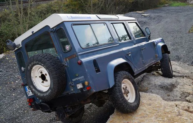 Geländewagen offroad fahren Sinsheim (Landrover Defender) - 4