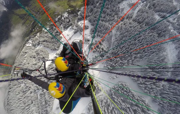 Gleitschirm Tandemflug St. Gallenkirch - 20