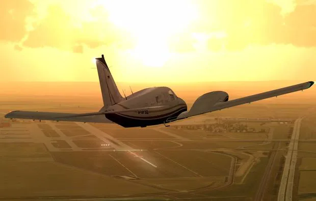 Full Flight Simulator Piper PA 34 Markranstädt (60 Min.) - 3