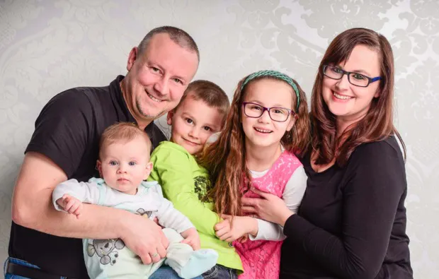Familien Fotoshooting Berlin für 7 - 5