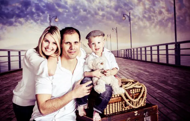 Familien Fotoshooting Hamburg  für 7 - 10