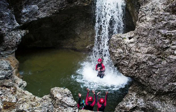 Canyoning Tour für Fortgeschrittene Schneizlreuth - 5