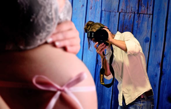 Babybauch Fotoshooting Dresden