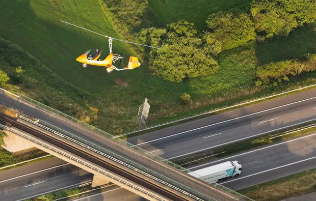 Tragschrauber-Rundflug Hohenlockstedt (45 Min.) - 1