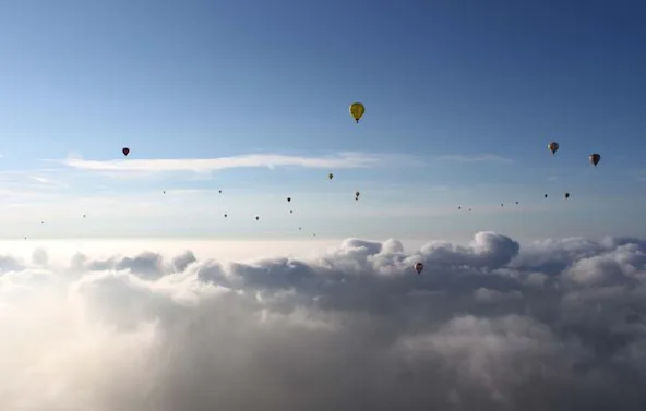 Romantische Ballonfahrt Pforzheim für 2