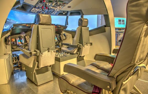 Flugsimulator mit Instructor Boeing B737 Schweinfurt (60 Min.)