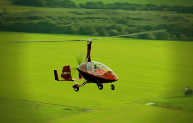 Tragschrauber-Rundflug Magdeburg (30 Min.) - 2