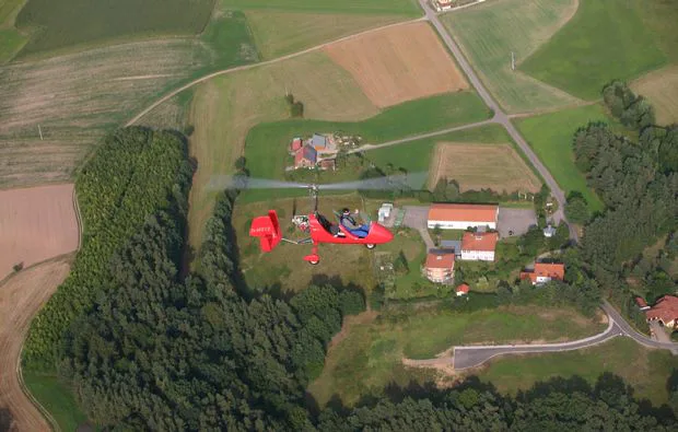 Tragschrauber-Rundflug Weiden in der Oberpfalz (45 Min.) - 17