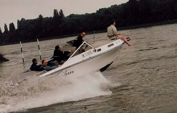 Motorboot fahren Speyer für 4