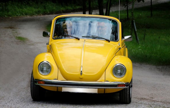 VW Käfer Cabrio fahren Helferskirchen