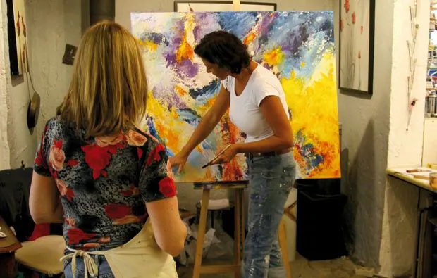 Malworkshop Acryl Salzburg (Einzelunterricht) - 9