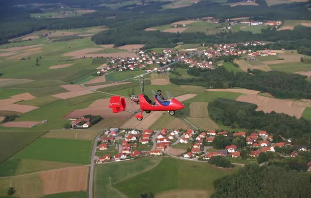 Tragschrauber Rundflug Weiden in der Oberpfalz (30 Min.) - 14