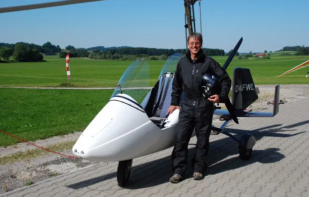Tragschrauber Rundflug Jahnsdorf/Erzgebirge (60 Min.) - 6