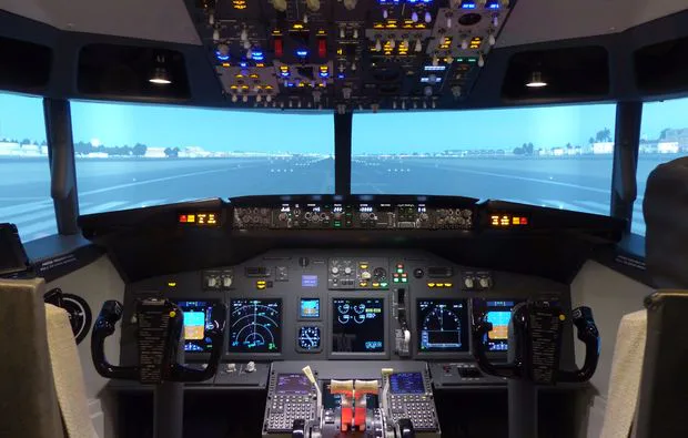 Flugsimulator Boeing B737 Karlsruhe (30 Min.) - 2