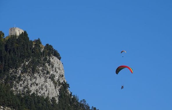 Gleitschirm Tandemflug Bad Kohlgrub