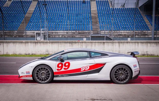 Rennwagen selber fahren - Lamborghini Gallardo - 6 Runden - Schönwald - 2
