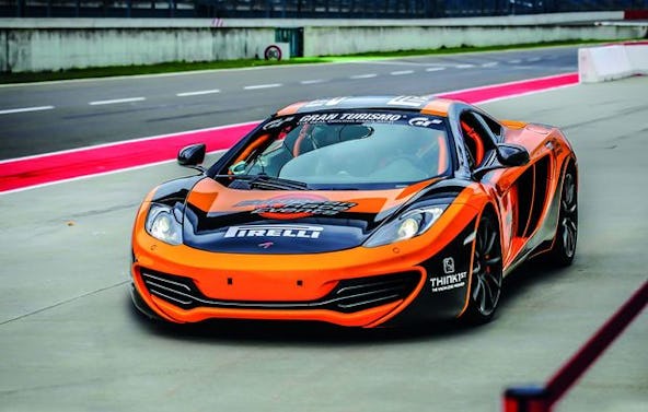 Rennstreckentraining McLaren MP4-12C (4 Rdn) Klettwitz
