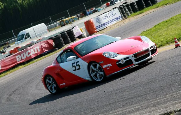 Drifttaxi Copilot Porsche Cayman Cup Castelletto die Branduzzo (2 Rdn) - 4