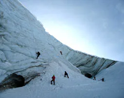 Eisklettern und Eiskletterkurs für Einsteiger Mandarfen - 3