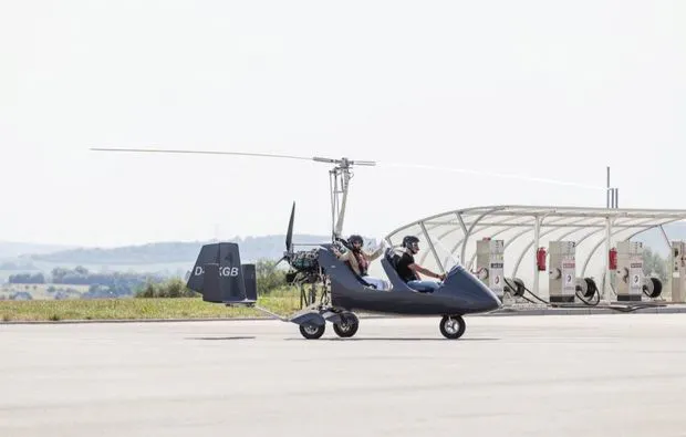 Tragschrauber-Rundflug Wallerfangen- Düren (30 Min.) - 11