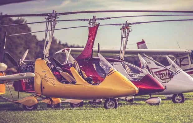 Tragschrauber Rundflug Schmidgaden (90 Min.) - 6