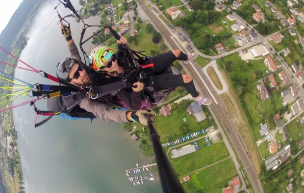 Gleitschirm Tandemflug Steindorf am Ossiacher See - 4