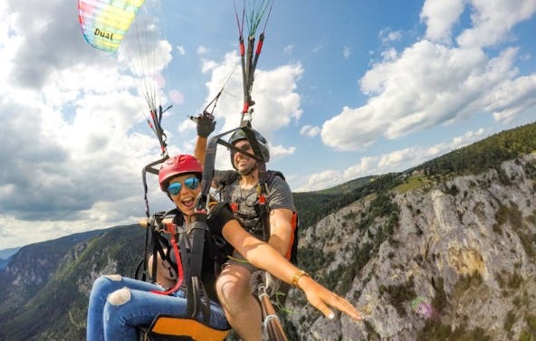 Gleitschirm Tandemflug Hohe Wand