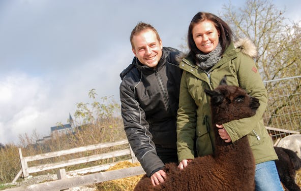 Alpaka Wanderung Sankt Thomas am Blasenstein für 2
