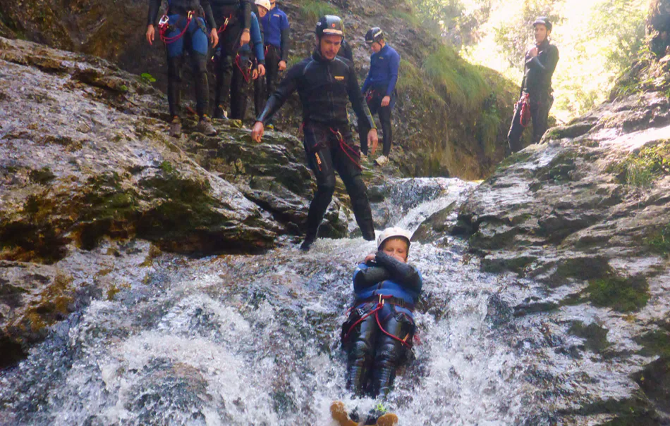 Canyoning Tour für Kinder St. Sebastian bei Mariazell - 1