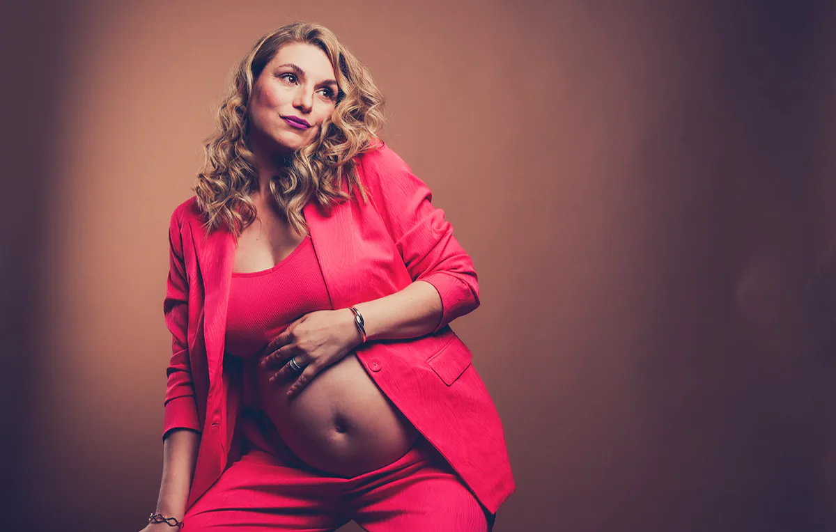 Babybauch Fotoshooting Ludwigshafen am Rhein - 5