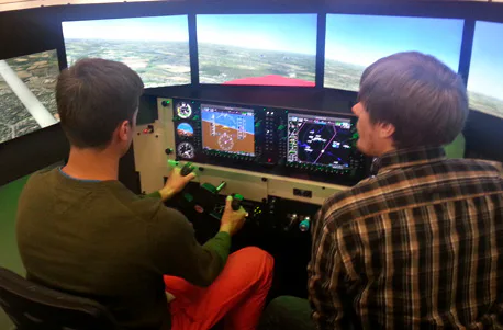 Flugsimulator Cessna 182 in Dortmund - 4
