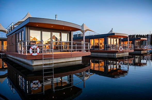Floating Village Brombachsee inkl. Frühstück für 2 (3 Nächte)