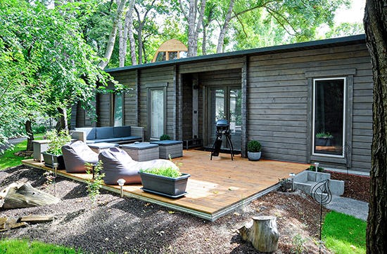 Nature Lodge-Kurzurlaub in Bitterfeld-Wolfen für 4