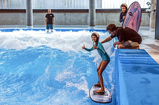 Indoor Surfkurs (Kinder bis 14 J.) - Arena München - 2