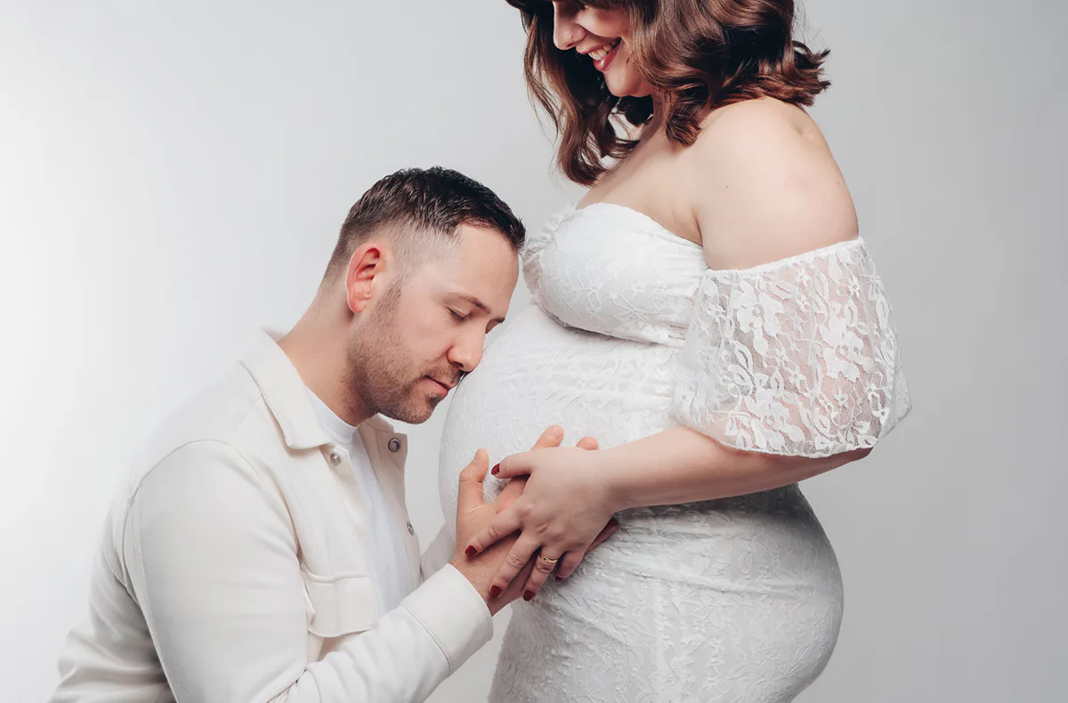 Babybauch Fotoshooting Ludwigsburg - 2