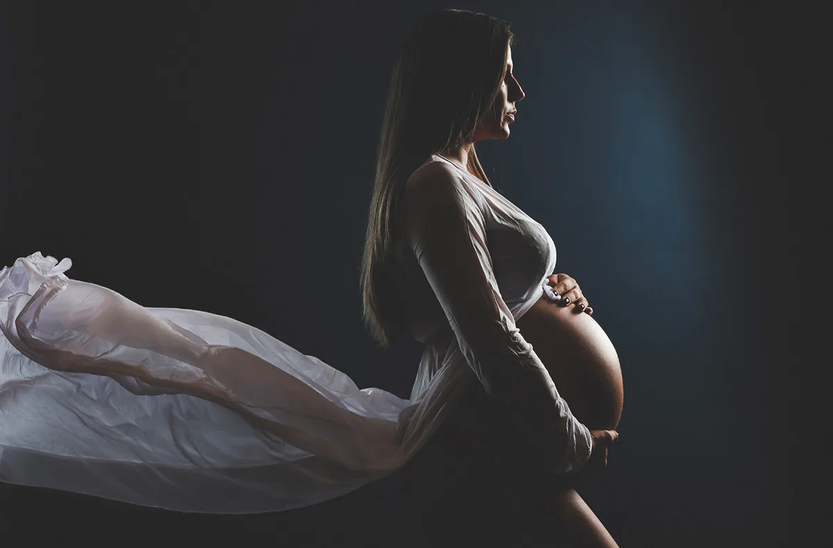 Babybauch Fotoshooting Ludwigsburg - 5