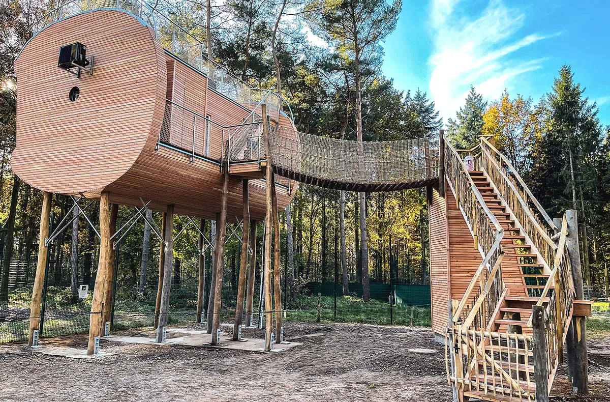 Außergewöhnlich Übernachten im Baumhaus für 2 (2 Nächte) in Dörverden - 7