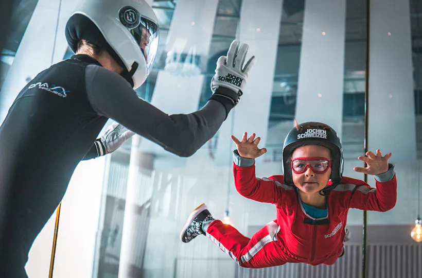 Bodyflying für Kinder (2 Min.) - Arena München