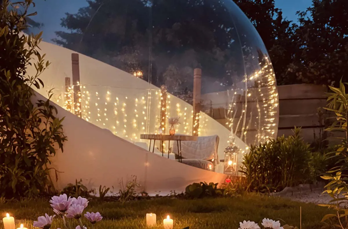 Bubble Übernachtung mit Candle-Light Romantik in Oase Unawatuna (1 Nacht) - 9