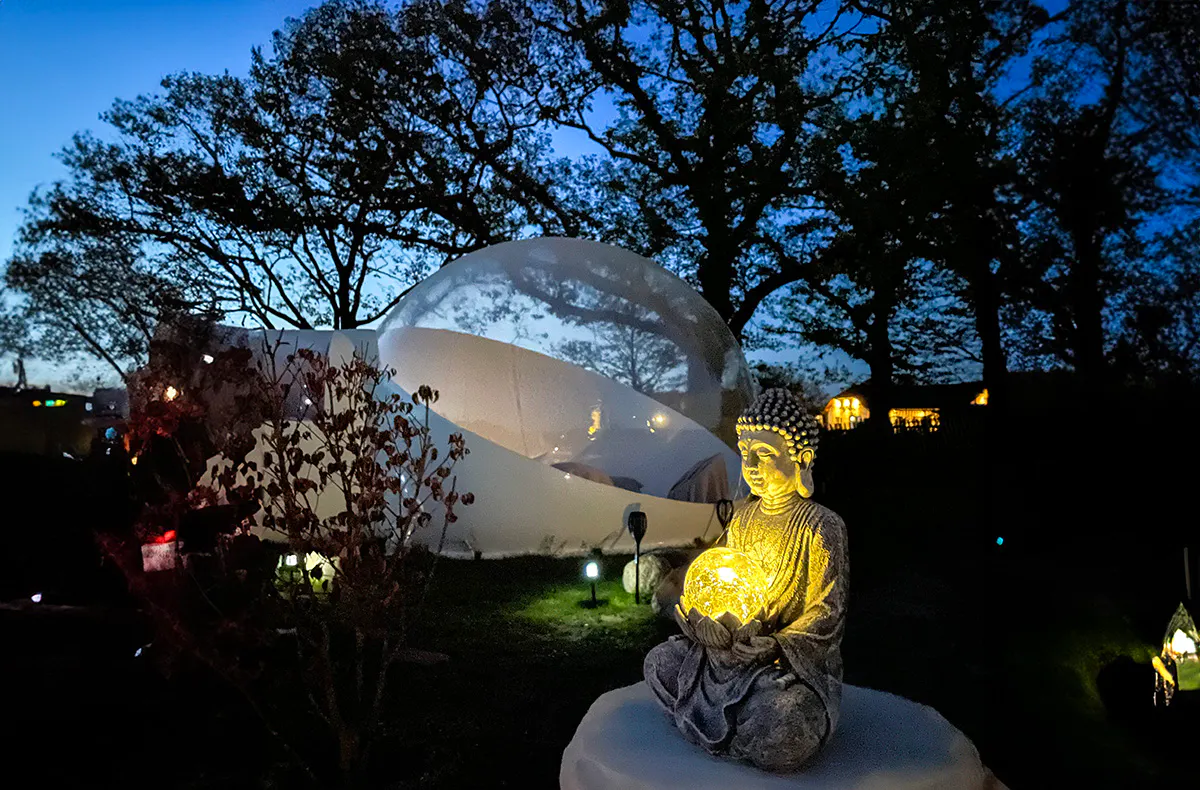 Bubble Übernachtung Strausberg für 2 - 7