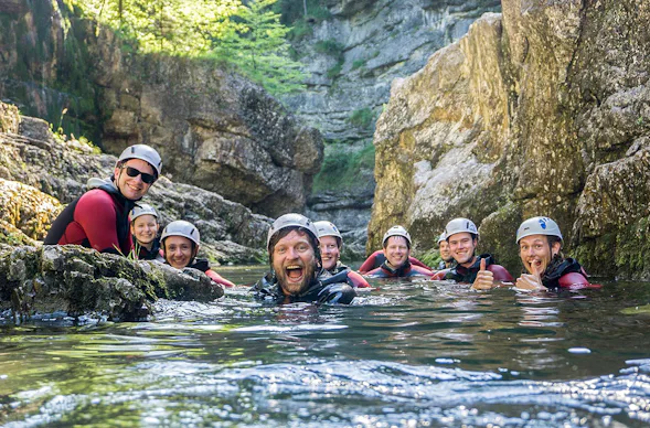 Canyoning Advanced Halbtagestour Schneizlreuth