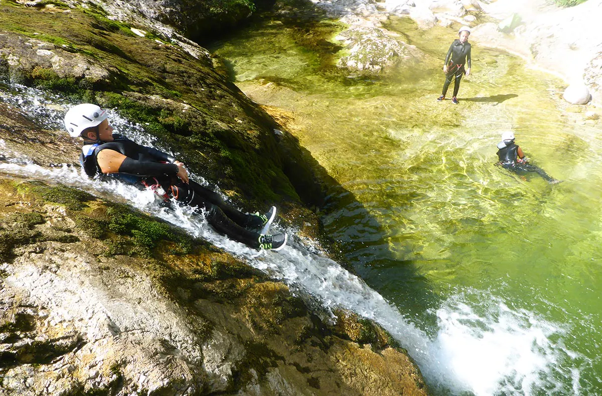 Canyoning Tour für Kinder Weyregg - 5