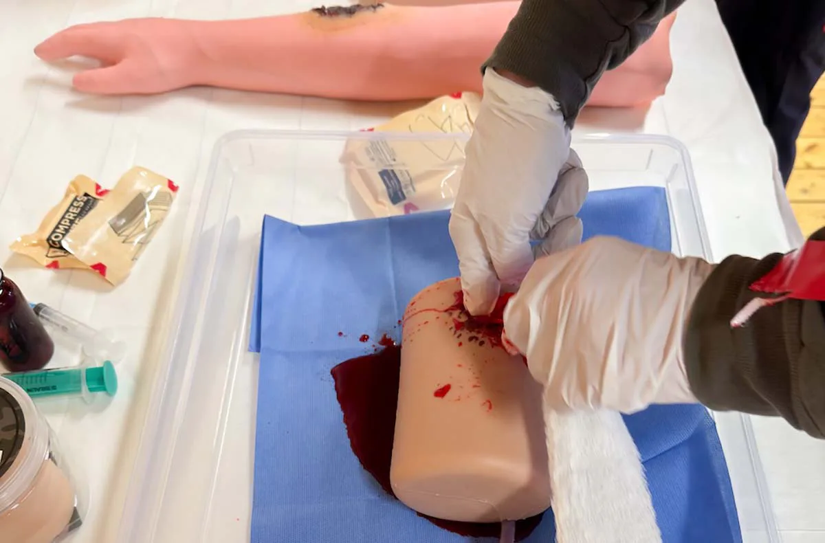 ETSS Training für Wunden & Verletzungen Börßum - 7