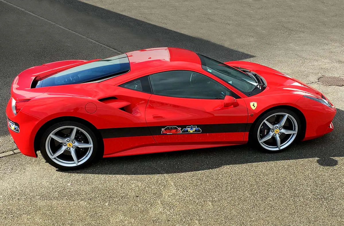 Ferrari fahren auf der Bergstraße im Elsass (6km) - 4