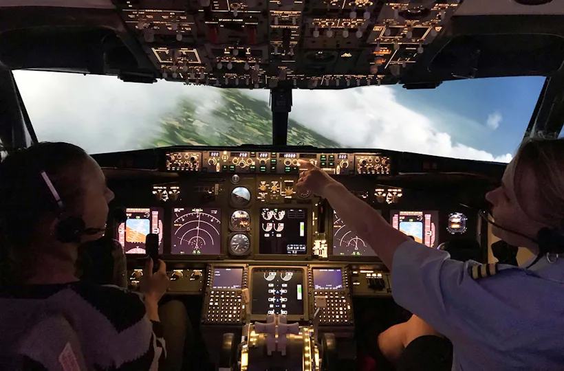 Flugsimulator Boeing B737 Markranstädt (120 Min.)