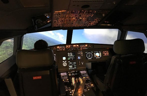 Flugsimulator Gensingen (A380 - Business)