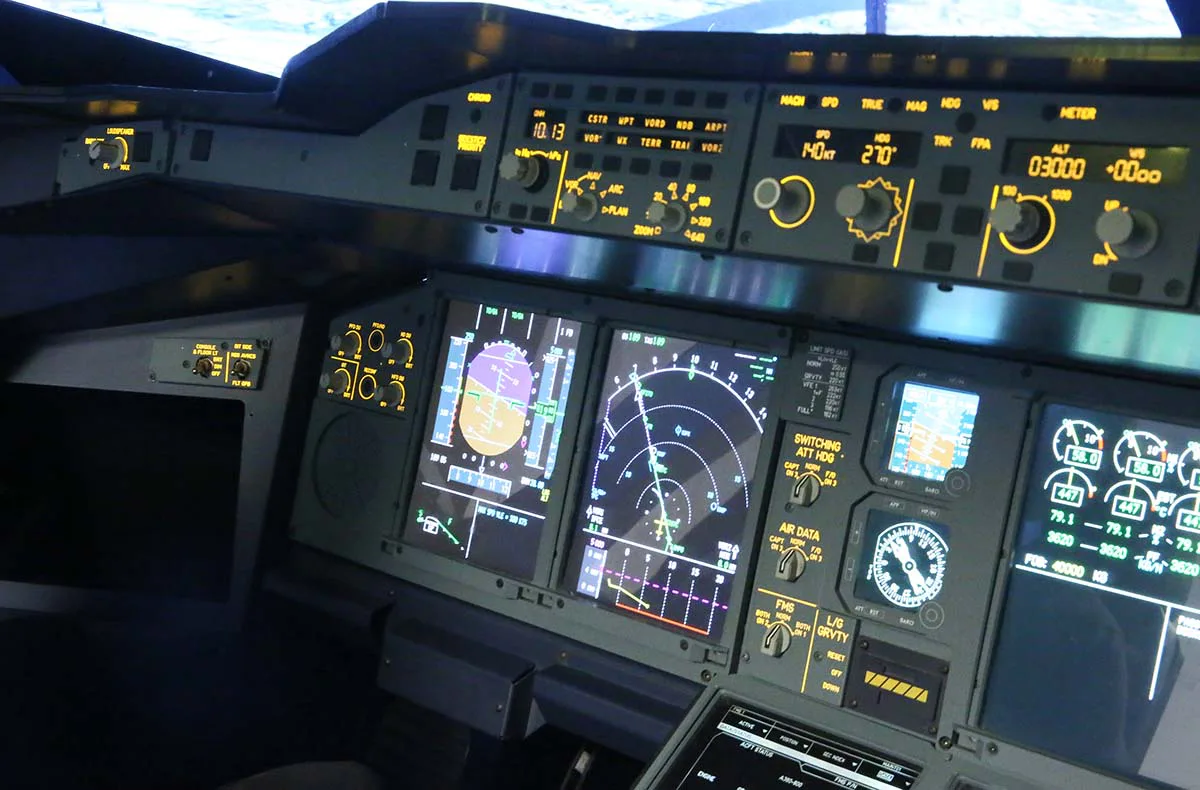 Flugsimulator Gensingen (A380 - Economy) - 6