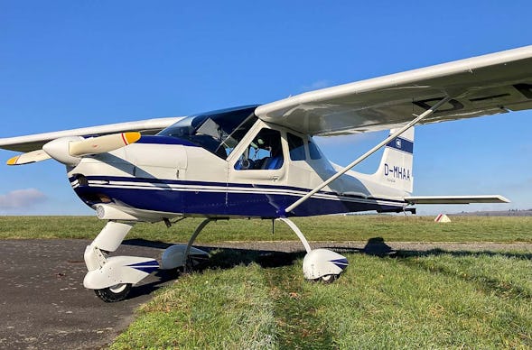 Flugzeug selber fliegen Boxberg (1 Std.)