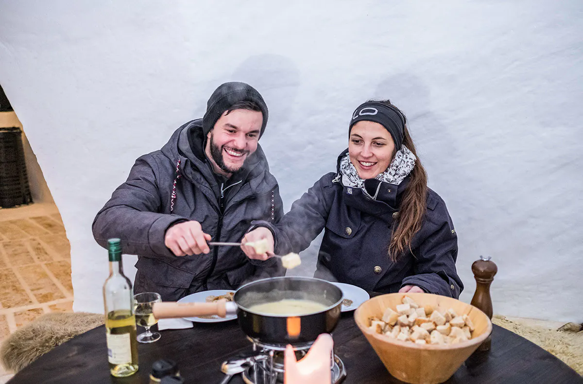 Fondue im Iglu Kühtai - 5